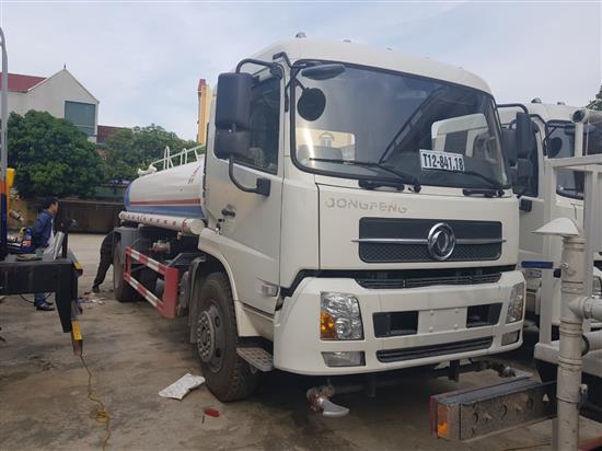 Xe rửa đường 9 khối Dongfeng - 2019